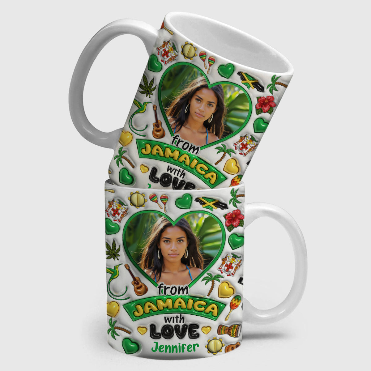 From Jamaica With Love Coffee Mug With Your Name