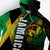 Jamaica Flag Symbols Custom Your Name 3D Hoodie