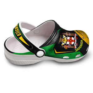 Jamaica Flag Cover Personalized Clogs Shoes