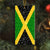 Jamaica Shaped Acrylic Ornament With Flag And Symbols