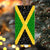 Jamaica Shaped Acrylic Ornament With Flag And Symbols