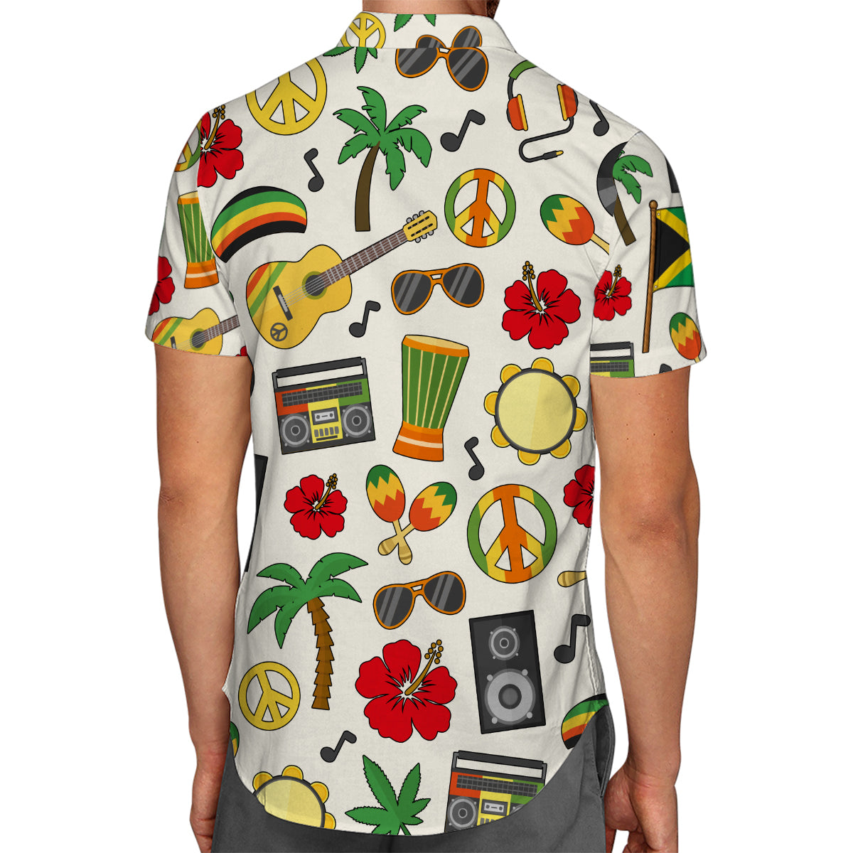 Jamaica Hawaiian Shirt For Vacation And Travel Lovers