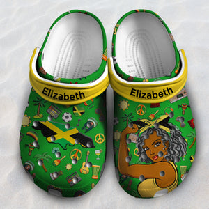 Jamaica Personalized Clogs Shoes With Your Photo