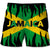 Personalized Jamaican Flag Summer Beach Shorts