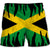 Personalized Jamaican Flag Summer Beach Shorts