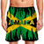 Personalized Jamaican Flag Summer Beach Shorts