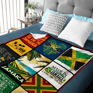 Made In Jamaica A Long Long Time Ago Blanket