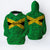Jamaica Flag And Symbol Personalized Hoodie With Your Name