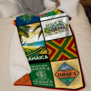Made In Jamaica A Long Long Time Ago Blanket