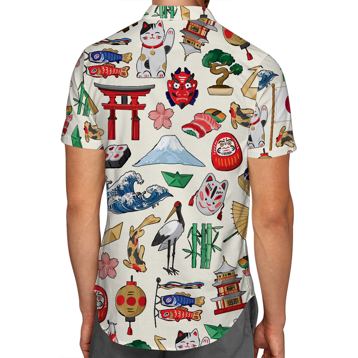 Japan Hawaiian Shirt For Vacation And Travel Lovers