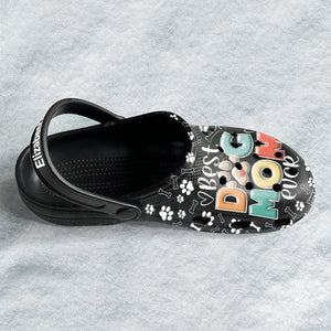 Customized Dog Clogs Shoes Best Dog Mom Ever