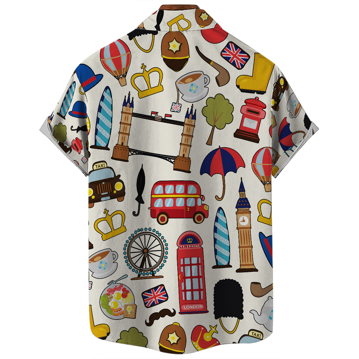 London Hawaiian Shirt For Vacation And Travel Lovers