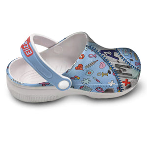 Custom Medical Assistant Clogs Shoes