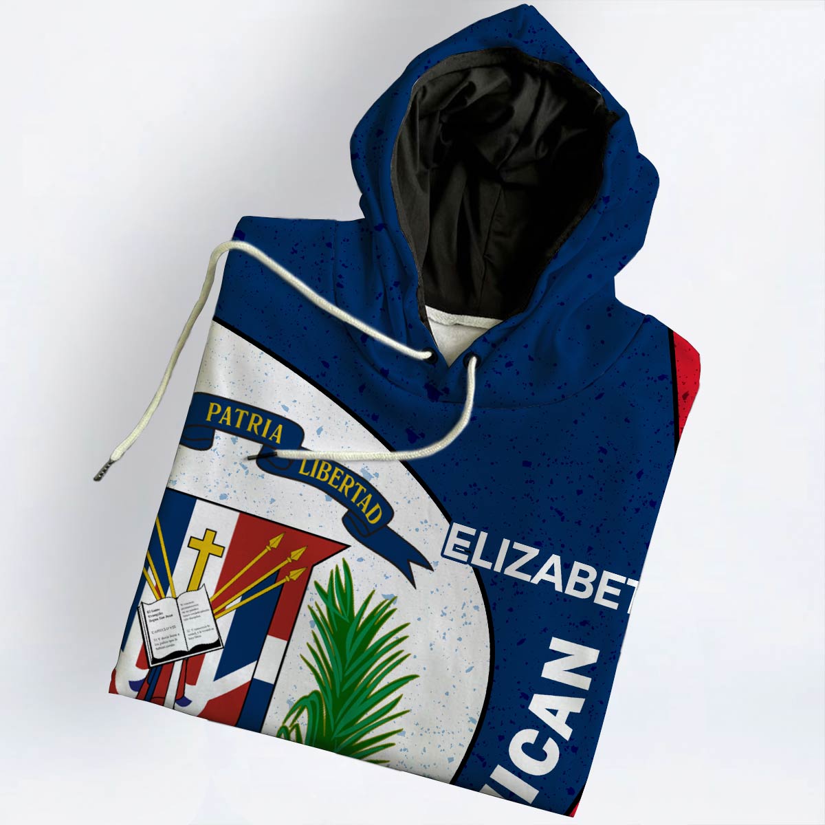 Dominican Flag Personalized Hoodie, I'm Not Yelling I'm Dominican