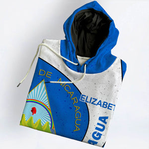Nicaragua Flag Personalized Hoodie, I'm Not Yelling I'm Nicaraguan