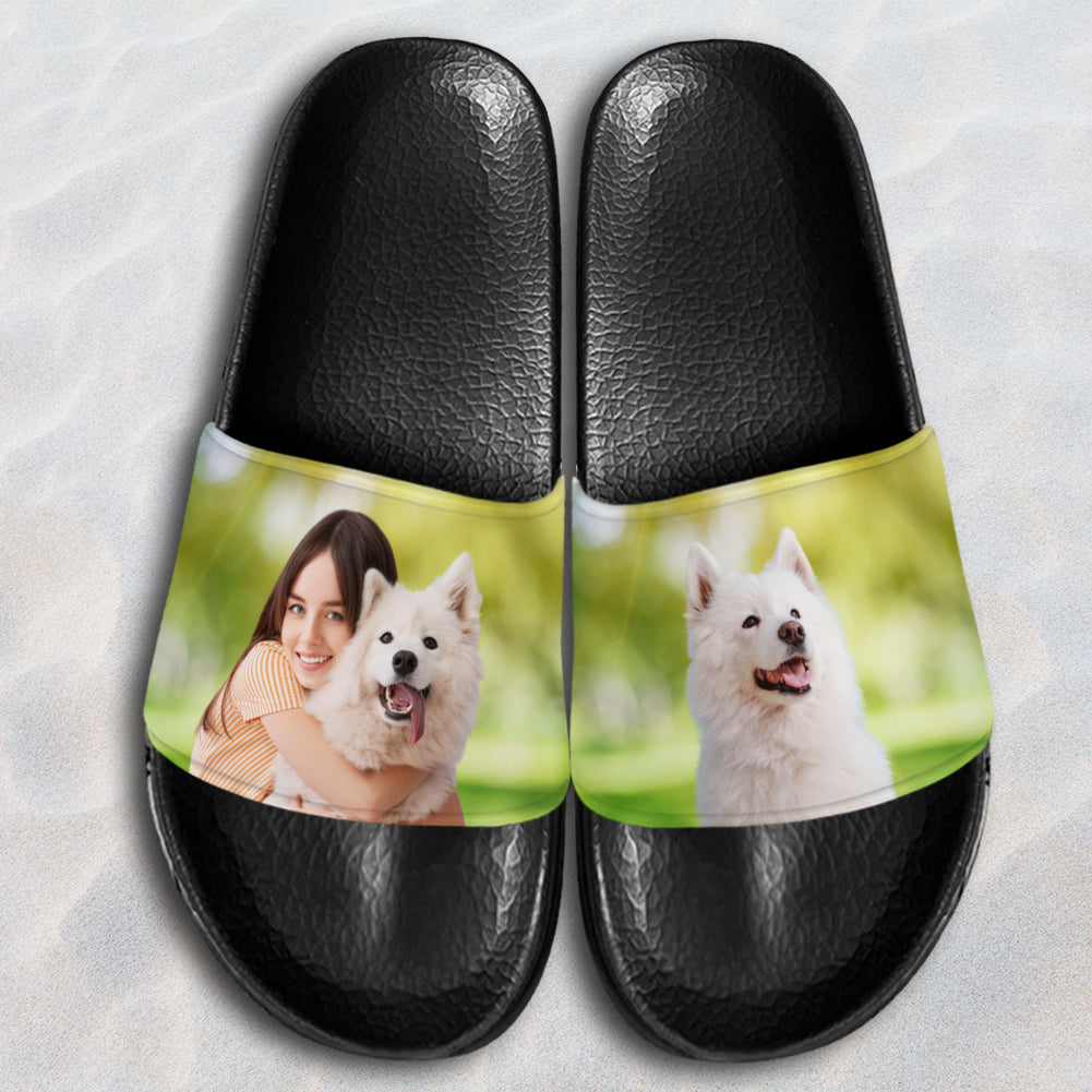 Custom Slide Sandals With Your Pictures