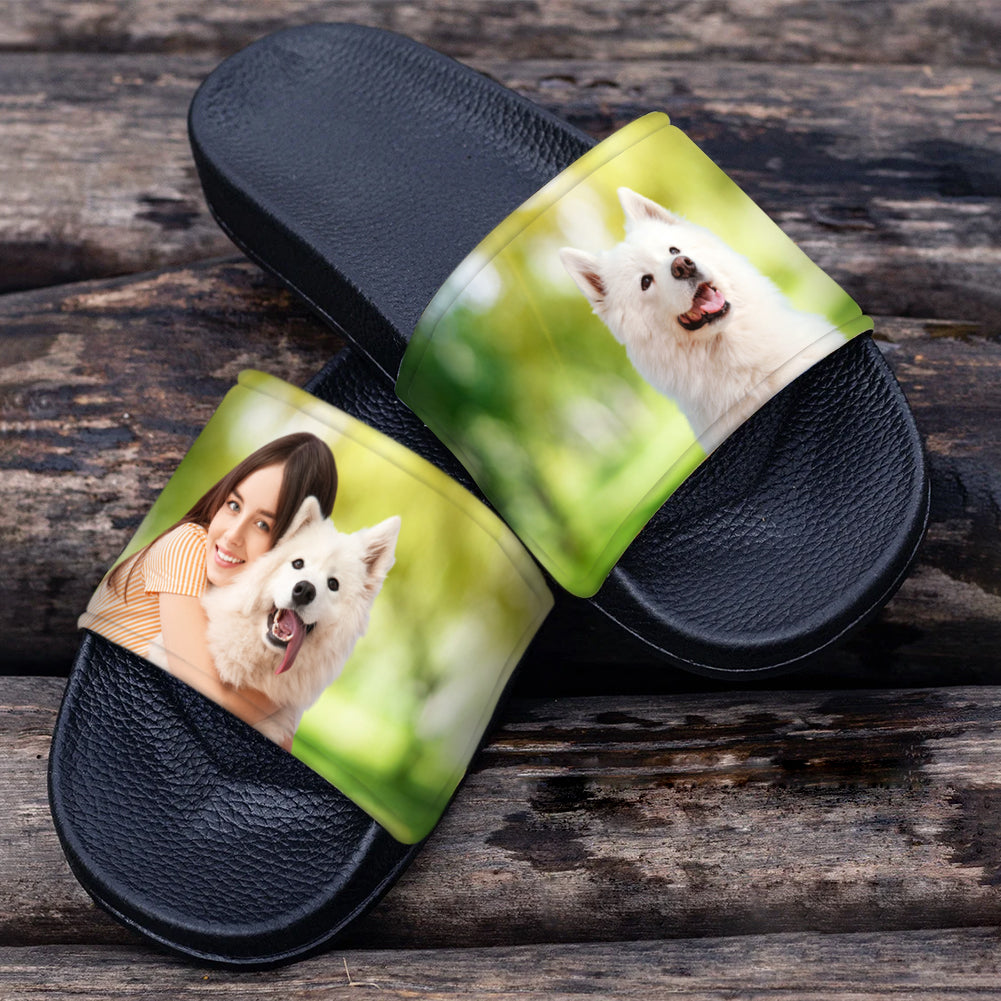 Custom Slide Sandals With Your Pictures