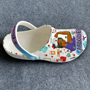 Caregiver Strong Personalized Clogs Shoes For Caregiver