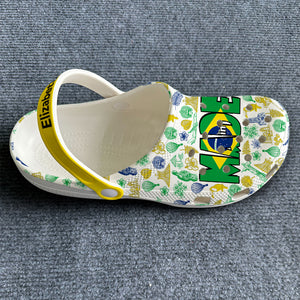 Made In Brazil Customized Clogs Shoes With Your Picture