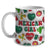 Mexico Mexican Girl Coffee Mug Cup With Custom Your Name