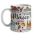 Custom Mexico Coffee Mug Cup With Symbols