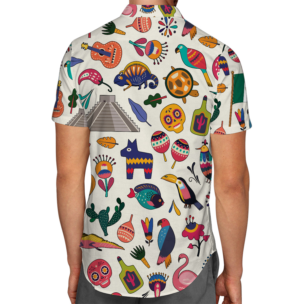 Mexico Hawaiian Shirt For Vacation And Travel Lovers