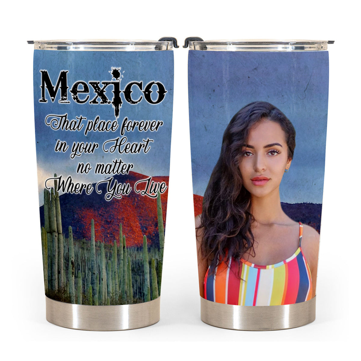 MexicoThat Place Forever In Your Heart Custom Tumbler