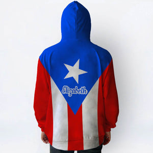 Puerto Rico Flag Puerto Rican Unisex 3D Personalized Hoodie