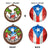 Custom Puerto Rico Suncatcher Ornament With Coqui