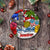 Personalized Puerto Rico Christmas Ceramic Ornament
