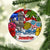 Personalized Puerto Rico Christmas Ceramic Ornament