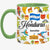 Custom Honduras Accent Mug With Water Symbols, Name