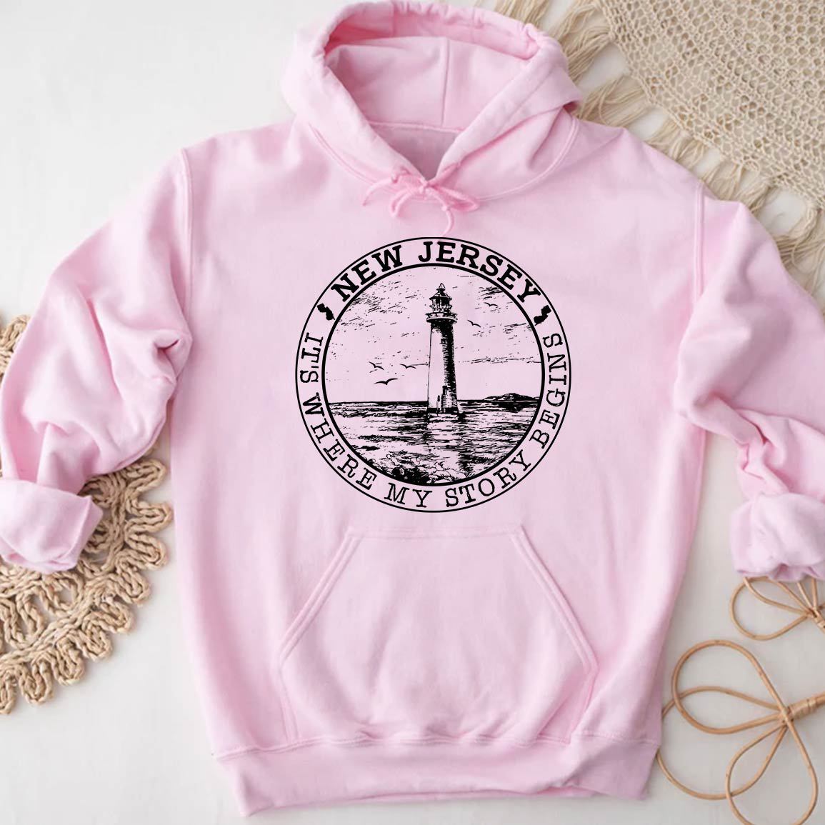 New Jersey It's Where My Story Begins Hoodie