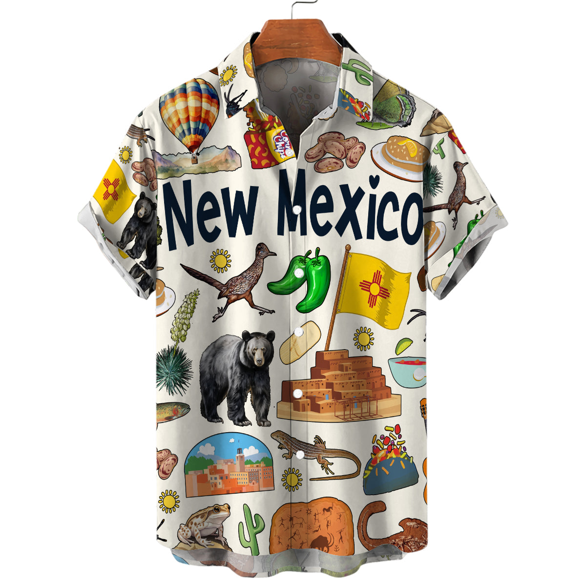 New Mexico Hawaiian Shirt For Vacation And Travel Lovers
