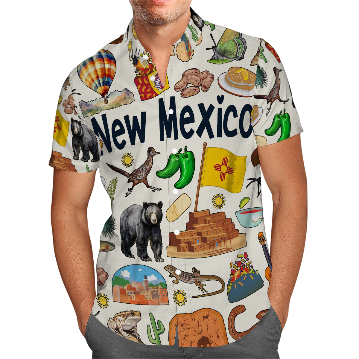 New Mexico Hawaiian Shirt For Vacation And Travel Lovers