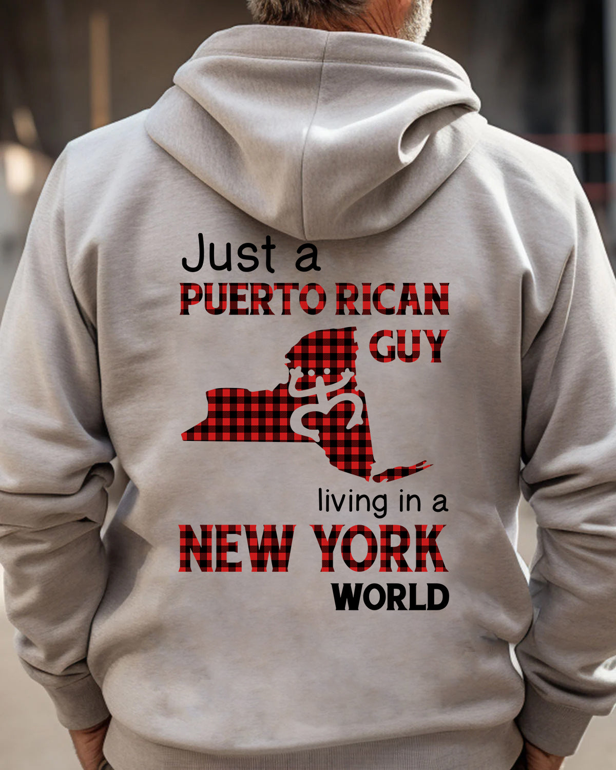 Just A Puerto Rican Guy Living In A New York World T-shirt