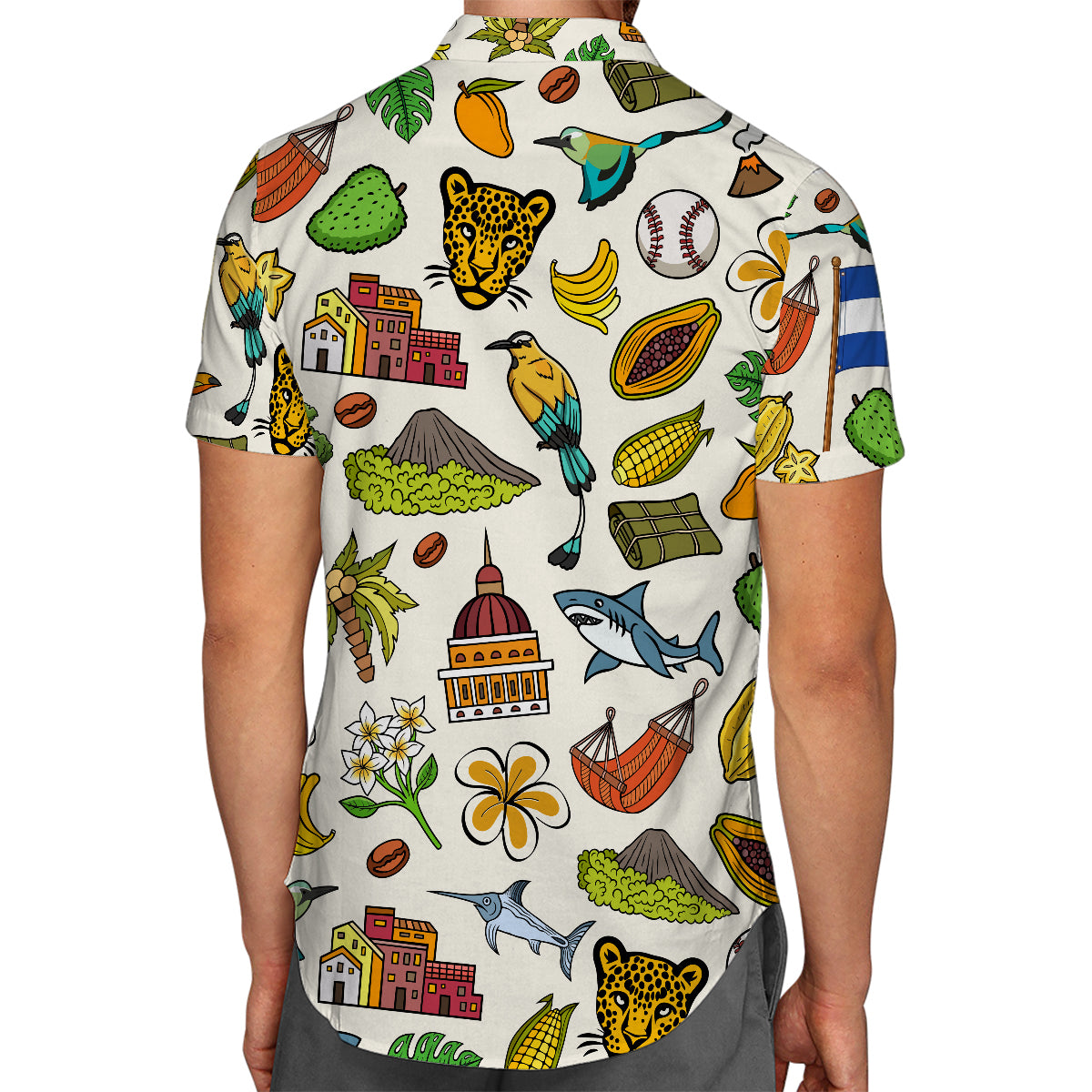Nicaragua Hawaiian Shirt For Vacation And Travel Lovers