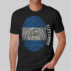 Personalized Nicaragua T-shirt With Pride