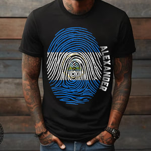 Personalized Nicaragua T-shirt With Pride