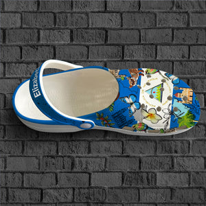 Custom Nicaragua Clogs Shoes With Pride