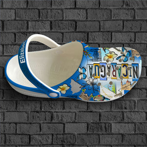 Custom Nicaragua Clogs Shoes With Pride
