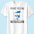 Custom I'm Not Yelling I'm Nicaraguan T-shirt And Your Picture