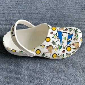 Nicaragua Customized Clogs Shoes With Nicaraguan Flag And Symbols