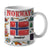 Custom Norway Coffee Mug Cup With Your Name