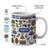 Custom El Salvador Mug With El Salvador Symbols, Name