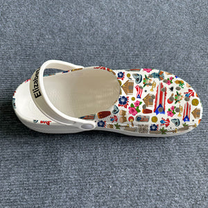 I'm Not Yelling I'm Puerto Rican Customize Clogs Shoes