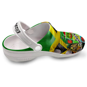 Personalized Jamaica Clogs Shoes With Beautiful Symbols