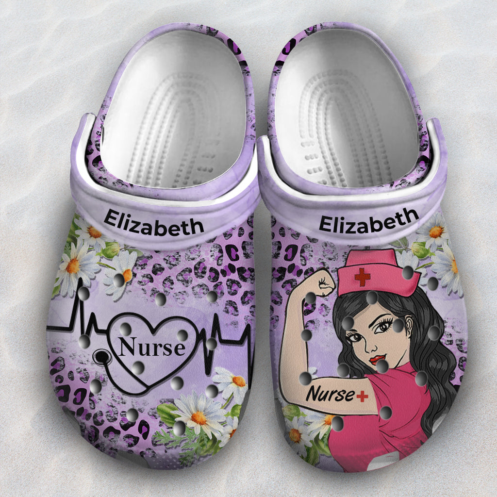 Personalized Nurse Clogs Shoes For Nurse Women
