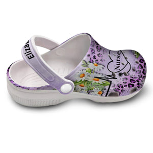 Personalized Nurse Clogs Shoes For Nurse Women