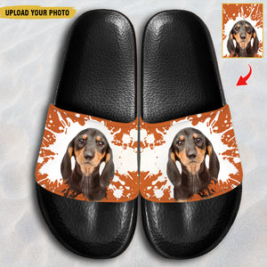 Personalized Pet Cat Dog Face Slide Sandals